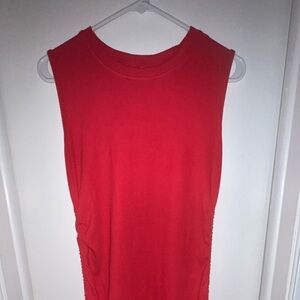 Hot Pink T-shirt Dress